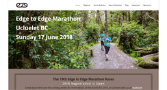 Desktop Screenshot of edgetoedgemarathon.com
